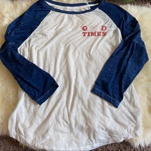 American eagle baseball tee